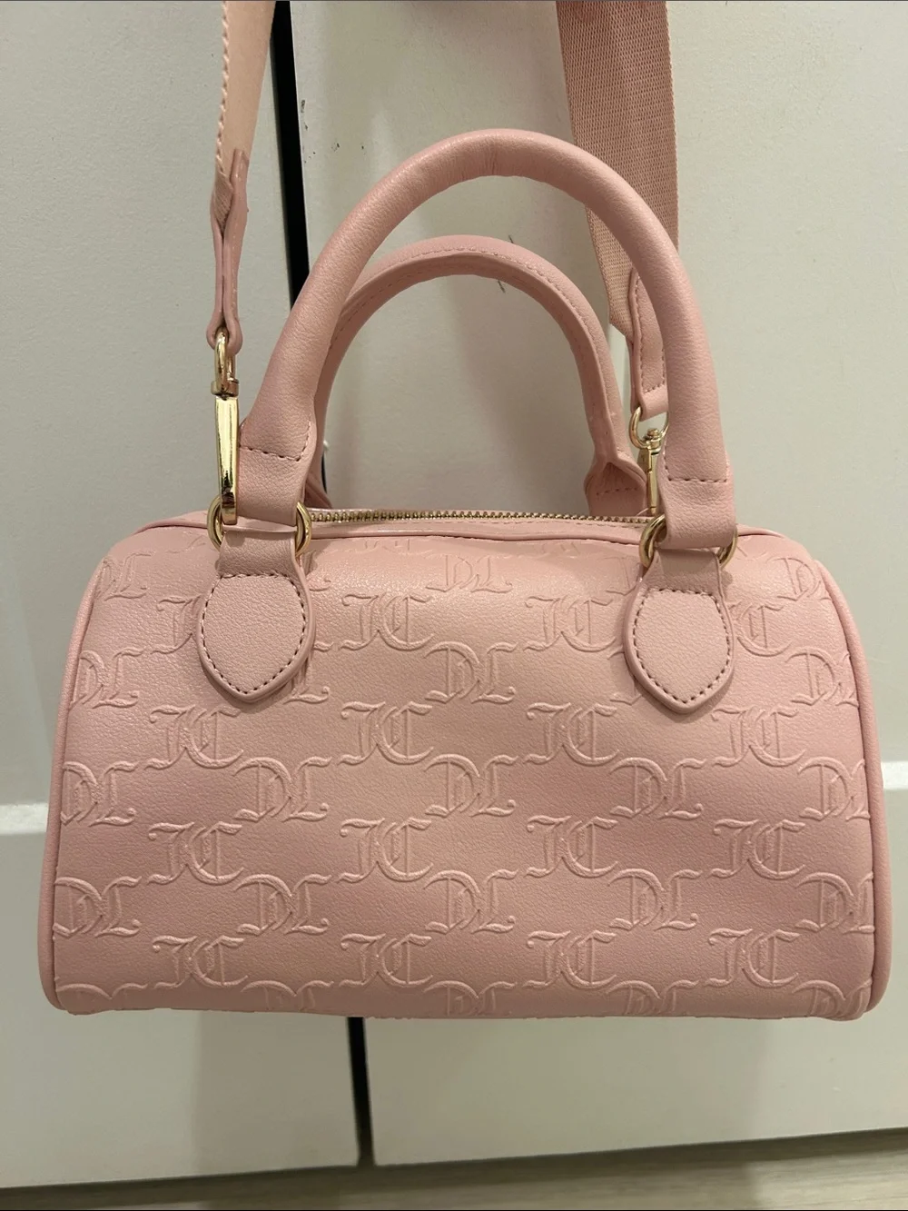 Juicy Couture (NWT) All About That Bling Satchel Bag in Pink Diamond - Picture 5 of 15